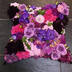 Mixed Floral Cushion Tribute
