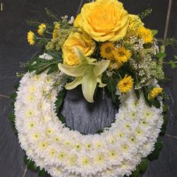 Based - Massed Funeral Wreath