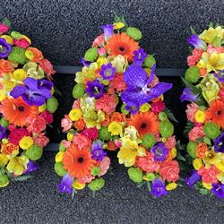 Mixed Flower Personalised Floral Tributes