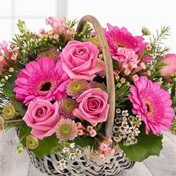 Floral Basket Arrangement 