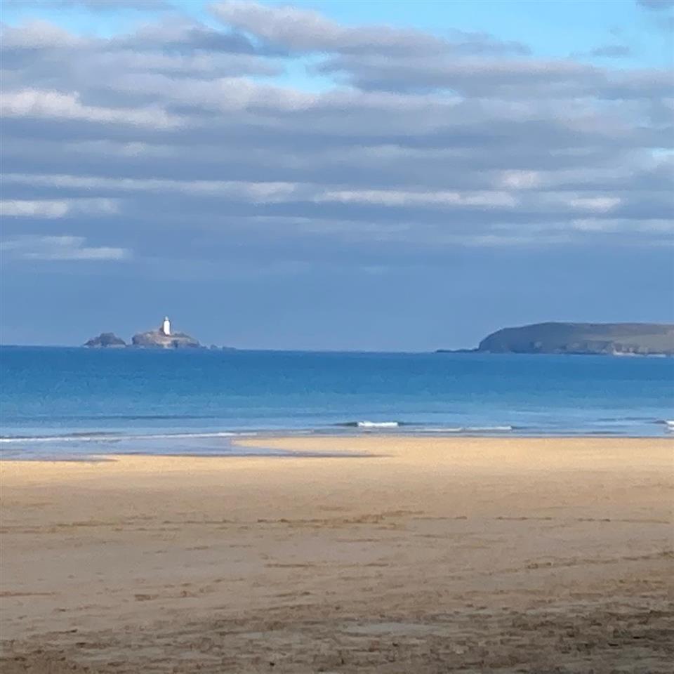 Looking toward Godrevy from Hayle