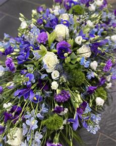 Casket funeral flower sprays Cornwall