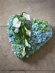 Child's heart funeral Tribute Hayle.