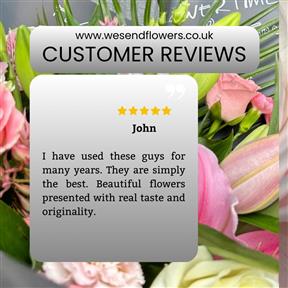 Customer Reviews wesendflowers.co.uk Hayle
