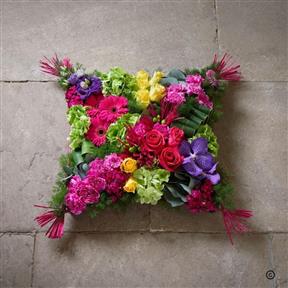 Vibrant - Funeral Cushion - West Cornwall 