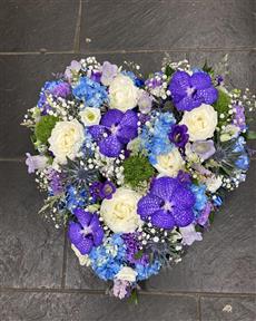 colours of the sea funeral heart